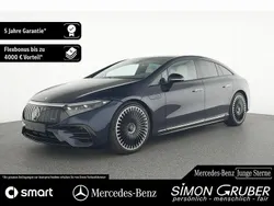 Lack nautikblau (metallic) Gebraucht 2024 Mercedes EQS 53 AMG AMG Limousine | 102.500 € (Fairer Preis)