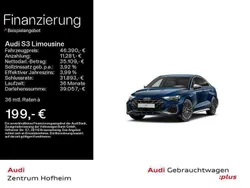 Ascariblau metallic Gebraucht 2024 Audi S3 Ambiente Limousine | 46.390 € (Fairer Preis)