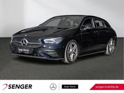 Schwarz Gebraucht 2024 Mercedes CLA180 Shooting Brake AMG Kombi | 32.980 € (Etwas zu teuer)