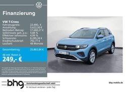 Blau Gebraucht 2025 VW T-Cross Life SUV | 22.490 € (Guter Preis)