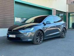 Grau Gebraucht 2022 Tesla Model X Plaid SUV | 83.300 € (Teuer)