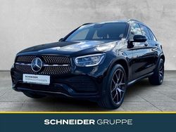 Schwarz Gebraucht 2022 Mercedes GLC400d AMG line SUV | 49.990 € (Fairer Preis)