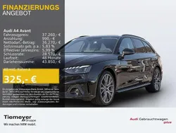 Mythosschwarz metallic Gebraucht 2024 Audi A4 S-Line Kombi | 37.260 € (Fairer Preis)