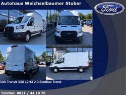 Weiß Gebraucht 2024 Ford Transit Trend Van / Kleinbus | 27.900 € (Superpreis)