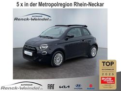 Schwarz Neu 2025 Fiat 500e Basis Cabrio | 28.989 €