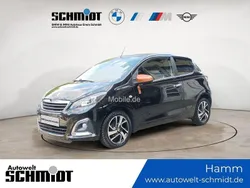 Schwarz Gebraucht 2016 Peugeot 108 Roland Garros Kleinwagen | 6.890 € (Fairer Preis)