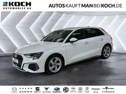 Weiß Gebraucht 2024 Audi A3 Sportback S-Line Limousine | 26.990 € (Guter Preis)