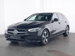 Metalliclack obsidianschwarz Gebraucht 2024 Mercedes C220 Avantgarde Kombi | 37.810 € (Guter Preis)