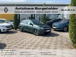 Grün Neu 2025 Dacia Sandero Journey Kleinwagen | 18.580 € (Fairer Preis)
