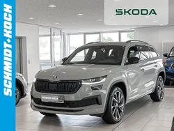 Stahl grau Gebraucht 2022 Skoda Kodiaq SportLine SUV | 32.970 € (Teuer)