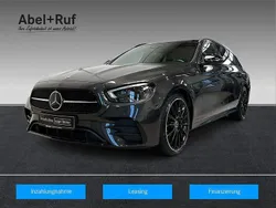 Lack graphitgrau Gebraucht 2024 Mercedes E400 AMG Kombi | 62.789 € (Etwas zu teuer)