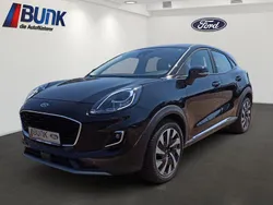 Obsidian schwarz Gebraucht 2022 Ford Puma Gen-E Titanium SUV | 20.980 €