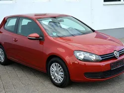 Rot Gebraucht 2009 VW Golf VI Trendline Limousine | 3.980 € (Superpreis)