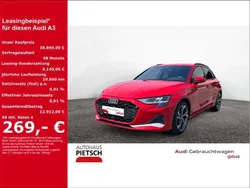 Progressivrot metallic Gebraucht 2024 Audi A3 Sportback Advanced Limousine | 38.890 € (Fairer Preis)