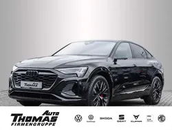 Mythosschwarz metallic Gebraucht 2023 Audi Q8 e-tron S-Line SUV | 63.889 € (Etwas zu teuer)