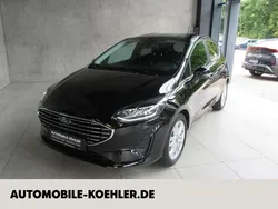 Schwarz Gebraucht 2022 Ford Fiesta Titanium Kleinwagen | 16.990 € (Fairer Preis)