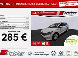 Moonweiss metallic Gebraucht 2023 Skoda Enyaq iV SUV | 23.949 € (Guter Preis)