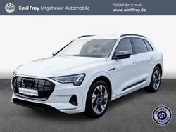 Gletscherweiß metallic Gebraucht 2020 Audi e-tron Advanced SUV | 32.990 € (Etwas zu teuer)