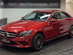 Hyazinthrot metalliclack Gebraucht 2020 Mercedes C300e Avantgarde Limousine | 24.999 € (Fairer Preis)