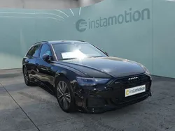 Schwarz Gebraucht 2023 Audi A6 S-Line Kombi | 47.780 € (Etwas zu teuer)