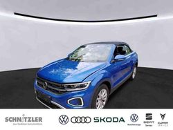 Ravennablau (metallic) Gebraucht 2022 VW T-Roc Cabriolet Style Cabrio | 21.950 € (Guter Preis)