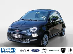 Vesuvio schwarz (metallic) Gebraucht 2017 Fiat 500 Lounge Limousine | 9.209 € (Fairer Preis)