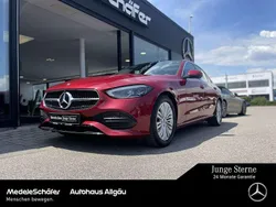 Rot Gebraucht 2024 Mercedes C200 Avantgarde Limousine | 41.470 € (Fairer Preis)