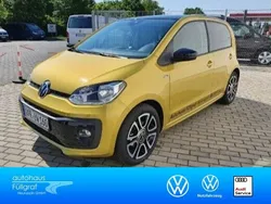 Gelb metallic Gebraucht 2021 VW up! R-line Kleinwagen | 15.250 € (Etwas zu teuer)