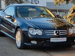 Obsidianschwarz Gebraucht 2006 Mercedes SL500 AMG Cabrio | 51.460 €