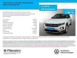 Pure white schwarz Gebraucht 2024 VW T-Roc Style SUV | 27.609 € (Superpreis)