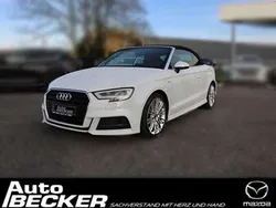 Weiß Gebraucht 2017 Audi A3 Cabriolet S-Line Cabrio | 22.690 € (Teuer)