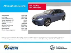 Blau Gebraucht 2024 VW Golf VIII Goal Limousine | 25.900 €