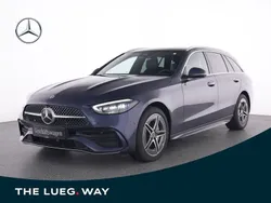 Blau metalliclack sodalithblau Gebraucht 2025 Mercedes C300e AMG Kombi | 52.950 € (Fairer Preis)