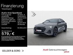 Chronosgrau metallic Gebraucht 2022 Audi e-tron Sportback S-Line SUV | 46.990 € (Teuer)