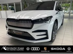 Moonweiss metallic Gebraucht 2022 Skoda Enyaq iV Lounge SUV | 41.990 € (Fairer Preis)
