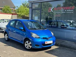 Blau Gebraucht 2009 Toyota Aygo Kleinwagen | 4.990 € (Etwas zu teuer)