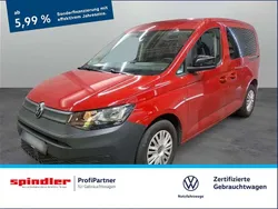 Kirschrot Gebraucht 2023 VW Caddy Basis Van / Kleinbus | 22.980 € (Fairer Preis)
