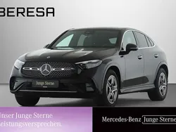 Schwarzlack obsidianschwarz Gebraucht 2024 Mercedes GLC300 AMG Coupé | 64.425 € (Fairer Preis)