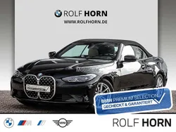 Schwarz Gebraucht 2021 BMW 420 Sport Line Cabrio | 38.830 € (Fairer Preis)