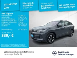 Delfingrau metallic Gebraucht 2024 VW Tiguan Goal SUV | 37.985 € (Superpreis)