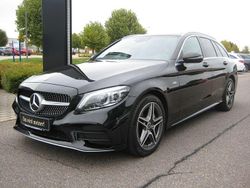 Schwarz Gebraucht 2021 Mercedes C180 AMG Limousine | 29.980 € (Fairer Preis)