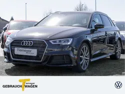 Mythosschwarz metallic Gebraucht 2017 Audi A3 S-Line Limousine | 16.440 € (Fairer Preis)