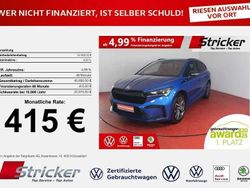 Raceblau metallic Gebraucht 2022 Skoda Enyaq iV SportLine SUV | 34.949 € (Fairer Preis)