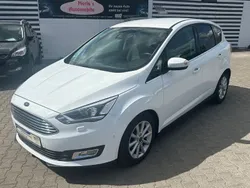 Weiß Gebraucht 2019 Ford C-MAX Titanium Van / Kleinbus | 15.295 € (Fairer Preis)