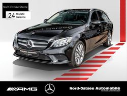 Metalliclack obsidianschwarz Gebraucht 2021 Mercedes C300e Avantgarde Kombi | 25.490 € (Teuer)