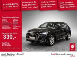 Mythosschwarz metallic Gebraucht 2024 Audi Q3 S-Line SUV | 38.420 € (Superpreis)