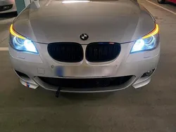 Silber Gebraucht 2009 BMW 523 M Sport Limousine | 9.500 € (Teuer)