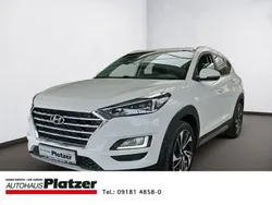 Weiss Gebraucht 2018 Hyundai Tucson Style SUV | 20.980 € (Etwas zu teuer)