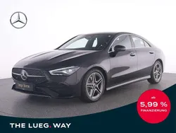 Schwarz metalliclack kosmossch Gebraucht 2024 Mercedes CLA200 AMG Coupé | 36.645 € (Fairer Preis)