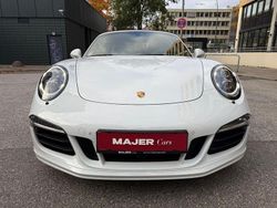 Weiß metallic Gebraucht 2015 Porsche 911 Carrera 4 GTS Cabrio | 127.770 € (Etwas zu teuer)